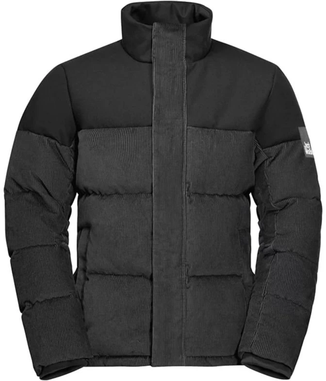Vyriška striukė Jack Wolfskin Nature Corduroy, juoda