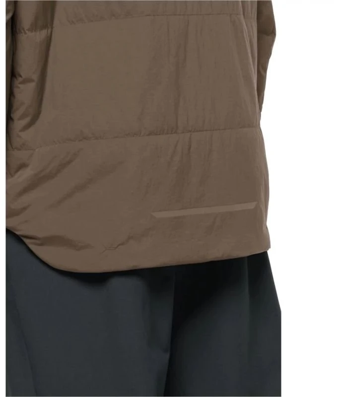 Vyriška striukė nuo vėjo Jack Wolfskin Bike Commute Ins, ruda
