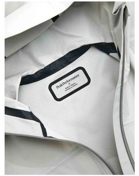 Vyriška striukė Peak Performance Treeline Hipe 2.5L Shell Parka, pilka