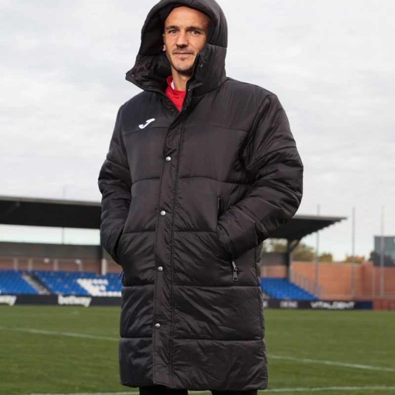 Vyriška striukė su pūkiniu užpildu Joma Anorak Islandia III, juoda