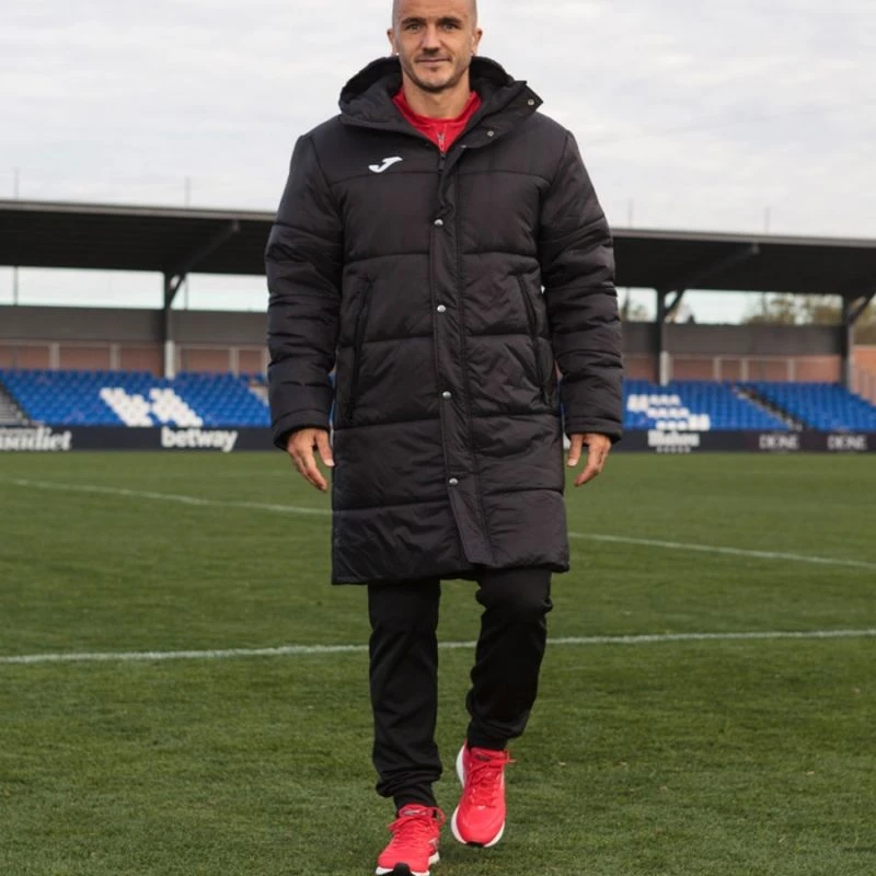 Vyriška striukė su pūkiniu užpildu Joma Anorak Islandia III, juoda