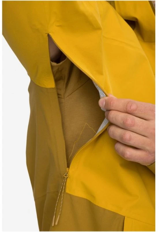 VIKING Numani Man men's jacket, ruda and yellow, dydis M