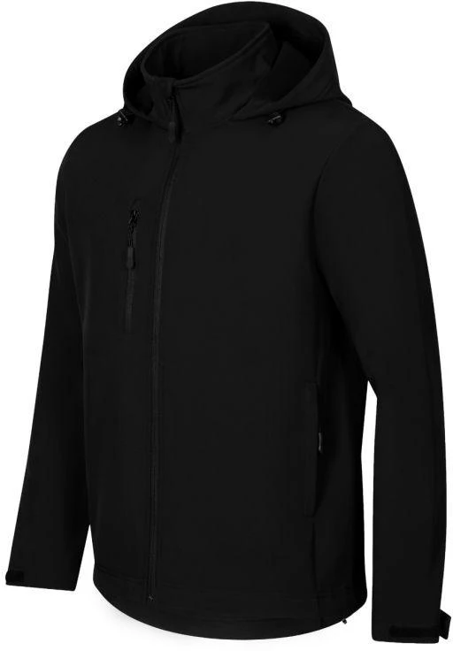 Vyriška takų softshell striukė (Juoda)