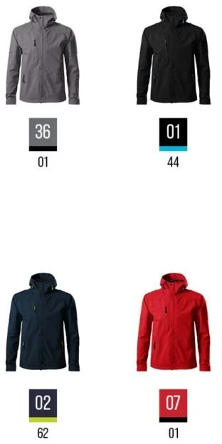Vyriška turistinė softshell striukė Malfini Nano, pilka