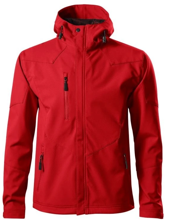 Vyriška turistinė softshell striukė Malfini Nano, raudona