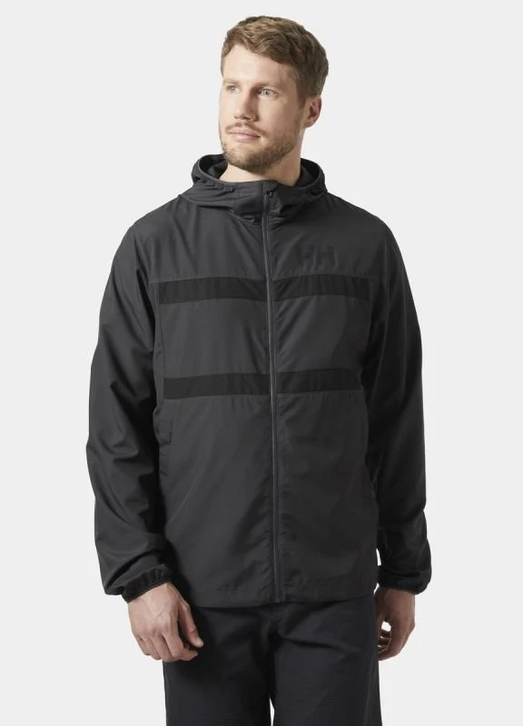 Vyriška vėjo striukė su gobtuvu Helly Hansen Salt Stripe