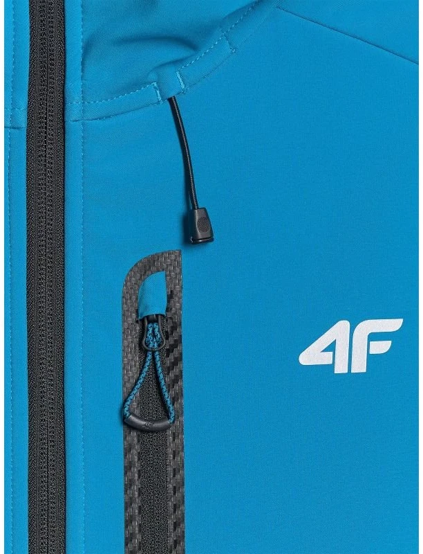 Vyriška vėjui atspari softshell striukė 4F 4FNeoDry 8000, mėlyna