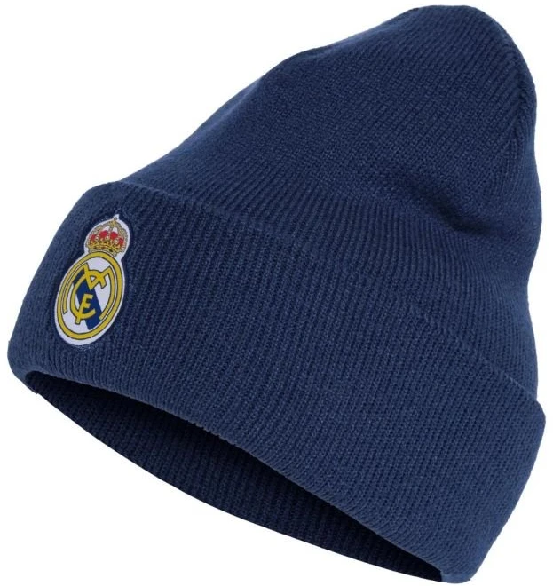 Vyriška žieminė kepurė adidas Real Madrid, tamsiai mėlyna