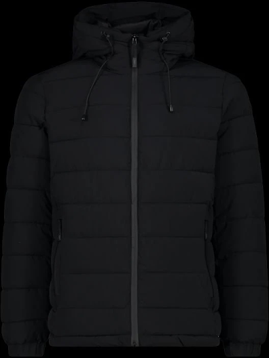 Vyriška žieminė striukė su gobtuvu CMP 34K0167/U901, juoda
