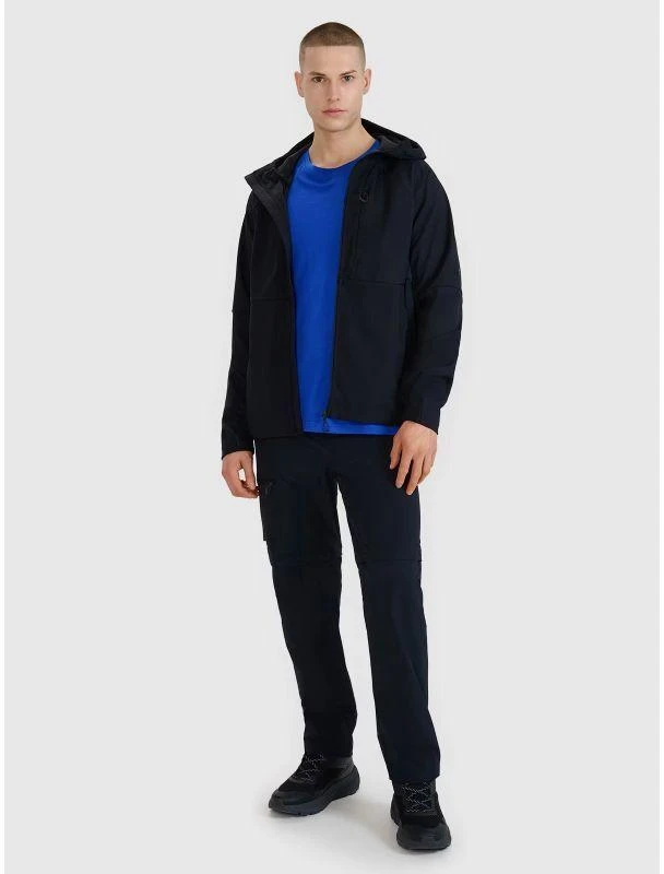 Vyriškas 4F 4FWSS25TSOFM313-20S vėjui atsparus membraninis (10000) softshell striukė
