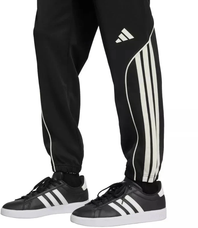 Vyriškas adidas 3-Dryžių sportinis kostiumas Juodas JN1817
