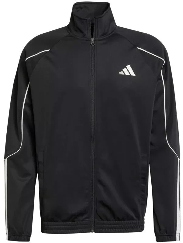 Vyriškas adidas 3-Dryžių sportinis kostiumas Juodas JN1817