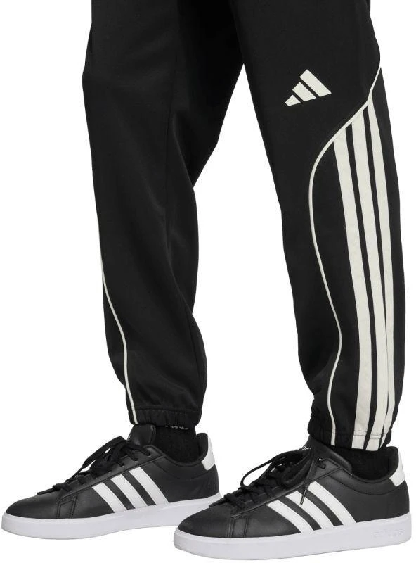 Vyriškas adidas 3-Dryžių sportinis kostiumas Juodas JN1817