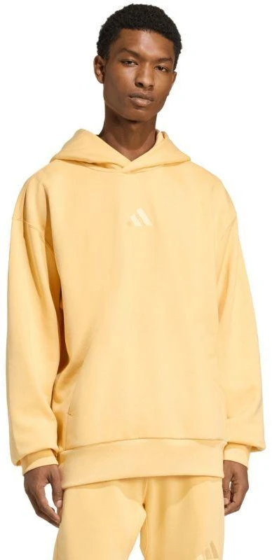 Vyriškas adidas All Szn Fleece Hoodie geltonas KT3105