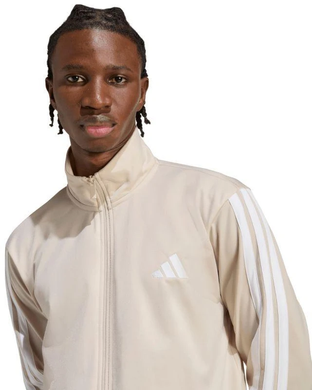 Vyriškas „adidas Dayready“ sportinis kostiumas, smėlio spalvos, KR5358