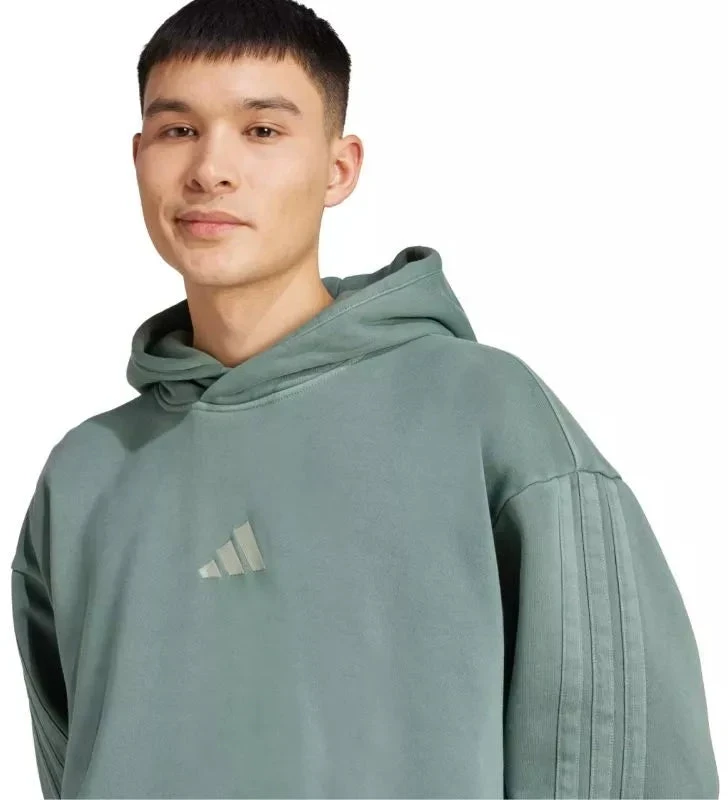 Vyriškas adidas džemperis A SZN W FL HD žalias JL6538