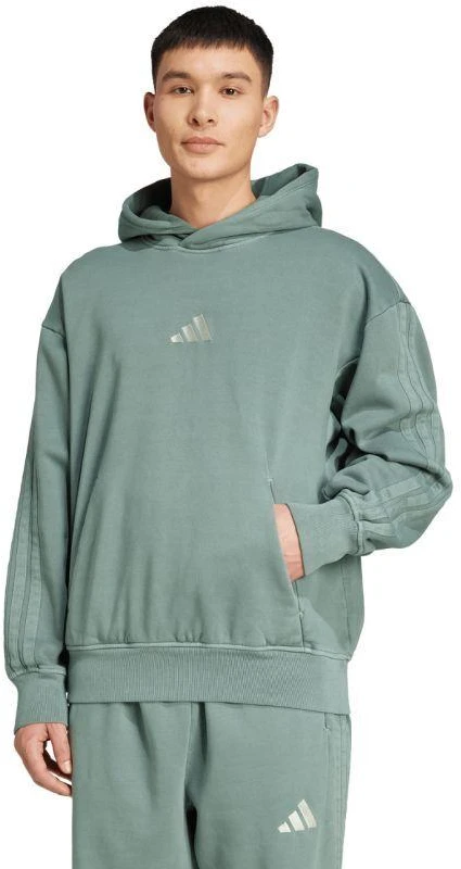 Vyriškas adidas džemperis A SZN W FL HD žalias JL6538