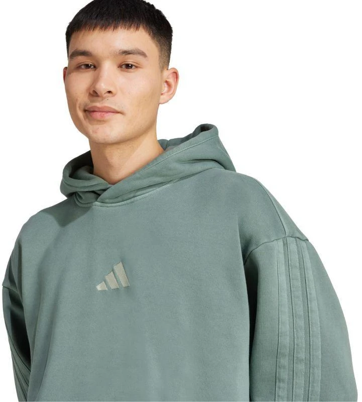Vyriškas adidas džemperis A SZN W FL HD žalias JL6538