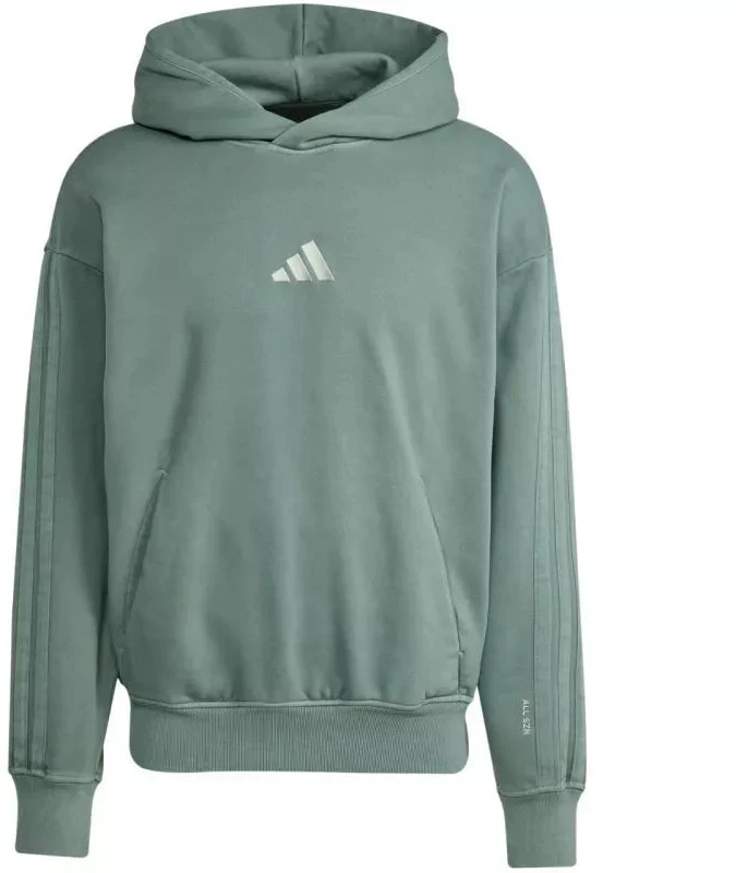 Vyriškas adidas džemperis A SZN W FL HD žalias JL6538