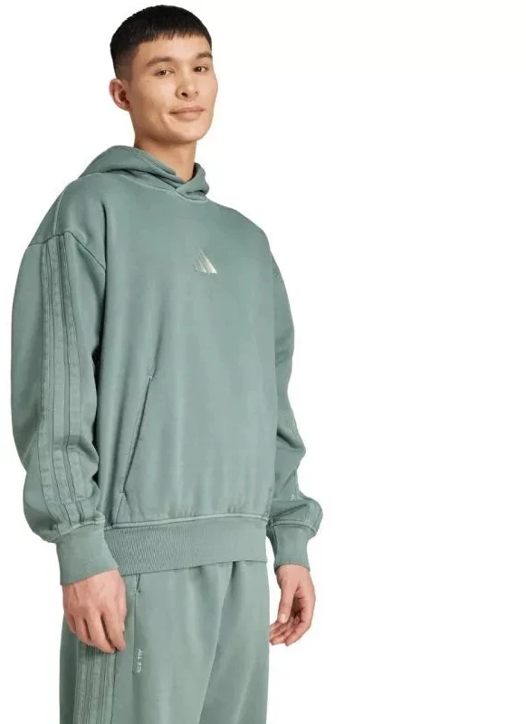 Vyriškas adidas džemperis A SZN W FL HD žalias JL6538