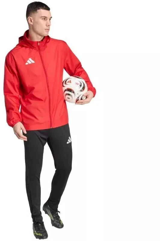 Vyriškas "adidas" Entrada 26 daugiaspalvis raudonas švarkelis KQ9072