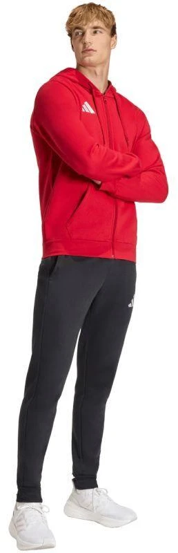 Vyriškas adidas Entrada 26 FZ Hoody raudonas KF5944