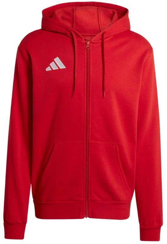 Vyriškas adidas Entrada 26 FZ Hoody raudonas KF5944