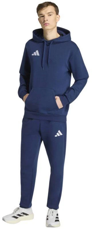 Vyriškas adidas Entrada 26 gobtuotas bliuzonas tamsiai mėlynas JZ6583