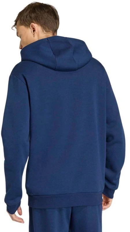 Vyriškas adidas Entrada 26 gobtuotas bliuzonas tamsiai mėlynas JZ6583