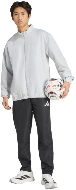 Vyriškas adidas Entrada 26 pristatomasis džemperis pilkas JZ6620