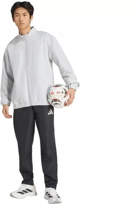 Vyriškas adidas Entrada 26 pristatomasis džemperis pilkas JZ6620
