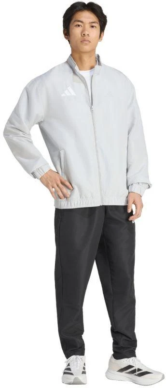 Vyriškas adidas Entrada 26 pristatomasis džemperis pilkas JZ6620