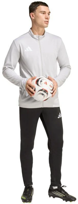 Vyriškas adidas Entrada 26 Sportinis džemperis pilkas JZ6592