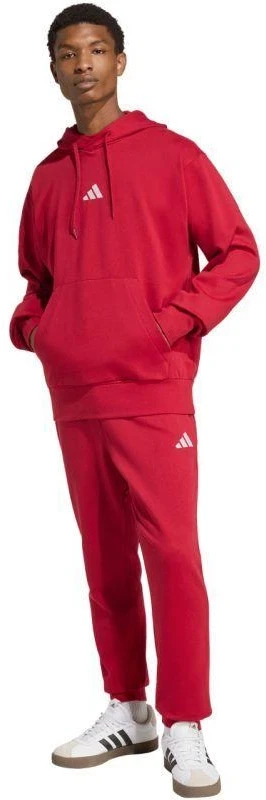 Vyriškas adidas Essentials Feelcozy džemperis su gobtuvu raudonas KC0907
