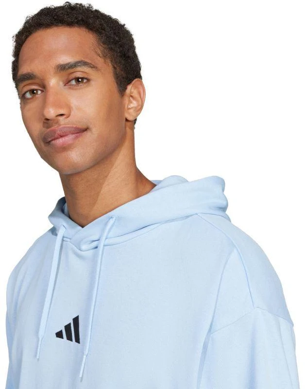 Vyriškas adidas Essentials Feelcozy Hoodis, šviesiai mėlynas IN6064