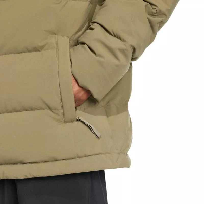 Vyriškas adidas Helionic Climawarm striukė su gobtuvu, alyvuogių JX0580