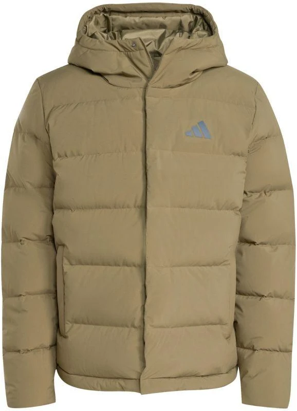 Vyriškas adidas Helionic Climawarm striukė su gobtuvu, alyvuogių JX0580