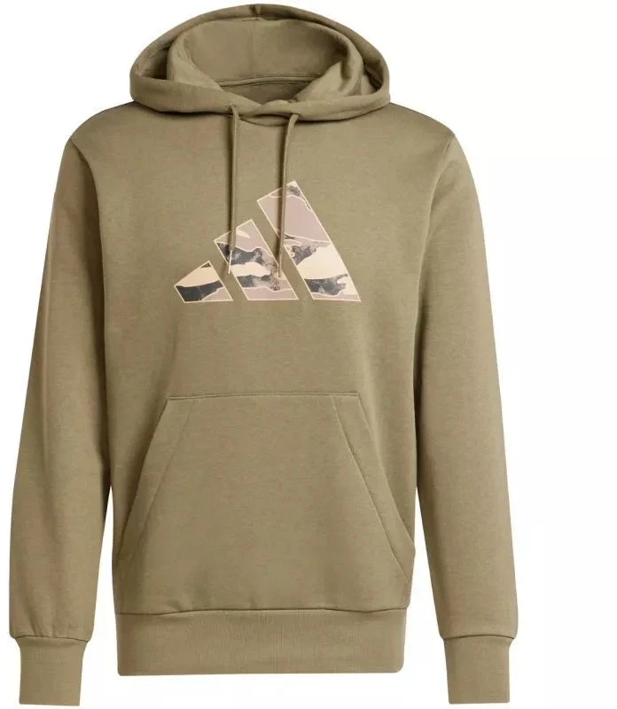 Vyriškas adidas kamufliažinis alyvuogių džemperis JM6379