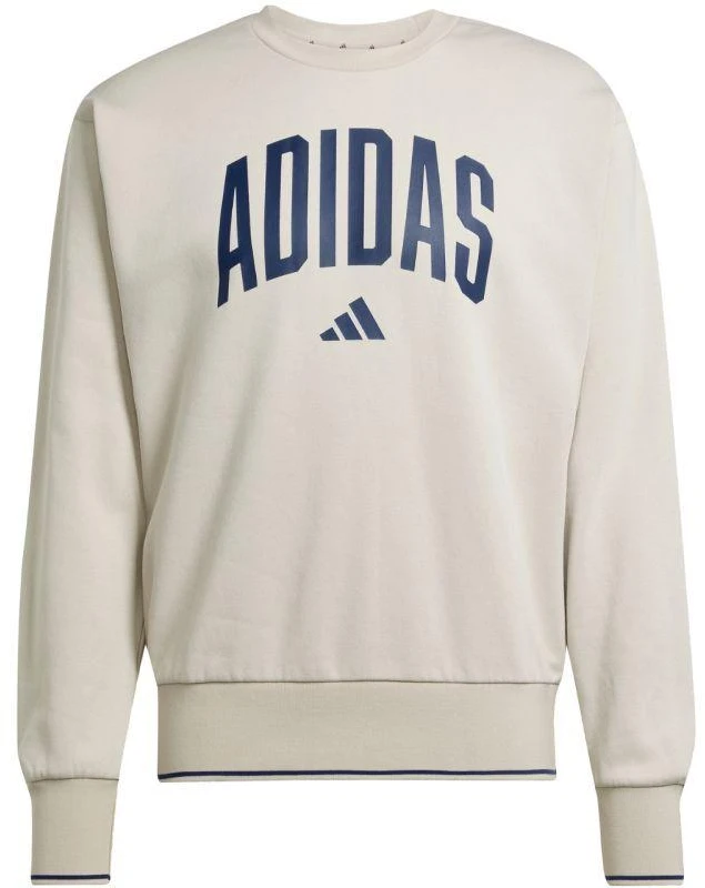 Vyriškas adidas Koleginis džemperis pilkas JM1732