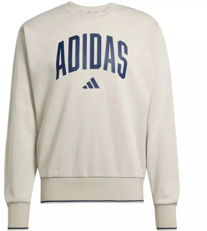 Vyriškas adidas Koleginis džemperis pilkas JM1732