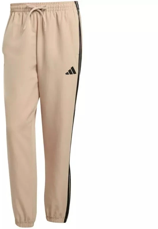 Vyriškas Adidas Sportwear Basic 3-Dryžių Austas Sportinis Kostiumas Smėlio Spalvos JX3149