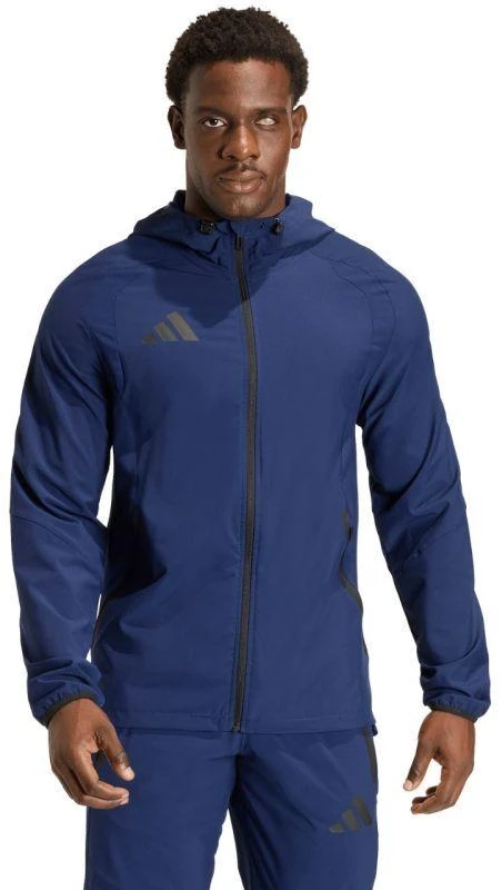 Vyriškas adidas Tiro 26 Kelioninė Vėjo Striukė Tamsiai Mėlyna KD3334