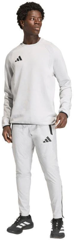 Vyriškas adidas Tiro 26 kelioninis džemperis baltas KD3323