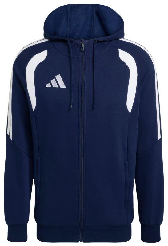 Vyriškas adidas Tiro 26 League džemperis su užtrauktuku Tamsiai mėlynas KF3320
