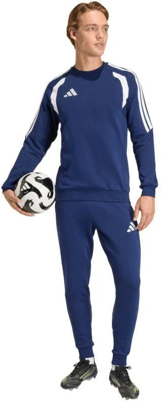 Vyriškas adidas Tiro 26 League sportinis megztinis, tamsiai mėlynas su balta, KF5816