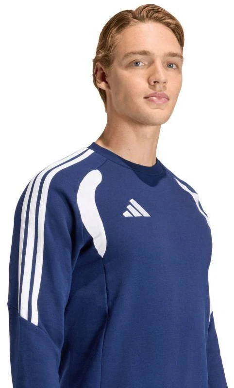 Vyriškas adidas Tiro 26 League sportinis megztinis, tamsiai mėlynas su balta, KF5816