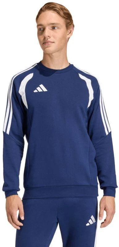Vyriškas adidas Tiro 26 League sportinis megztinis, tamsiai mėlynas su balta, KF5816