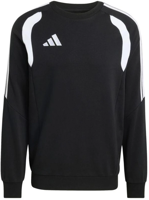 Vyriškas adidas Tiro 26 League Sweat Crew džemperis, juodas ir baltas KF3413