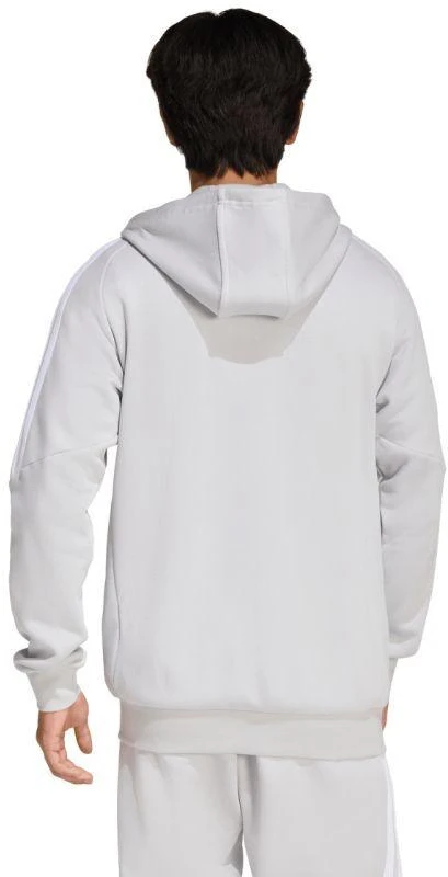 Vyriškas adidas Tiro 26 League Sweat su pilnu užtrauktuku pilkas džemperis KF3319