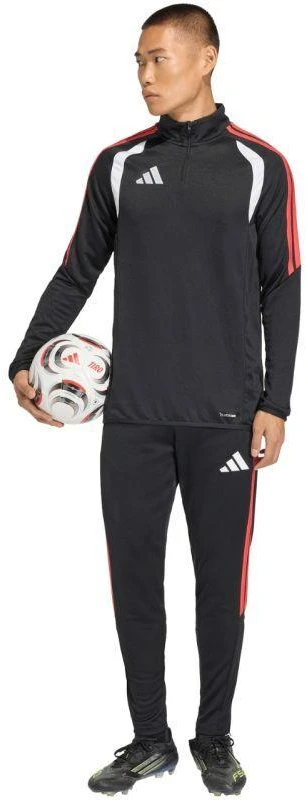 Vyriškas adidas Tiro 26 Lyga treniruočių viršutinė dalis Juoda, Balta ir Raudona JY9697
